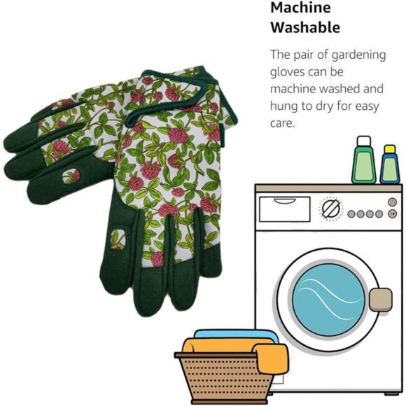 Thorn Proof&Puncture Resistant Gardening Gloves with Grip,Garden Gloves - Picture 5 of 7